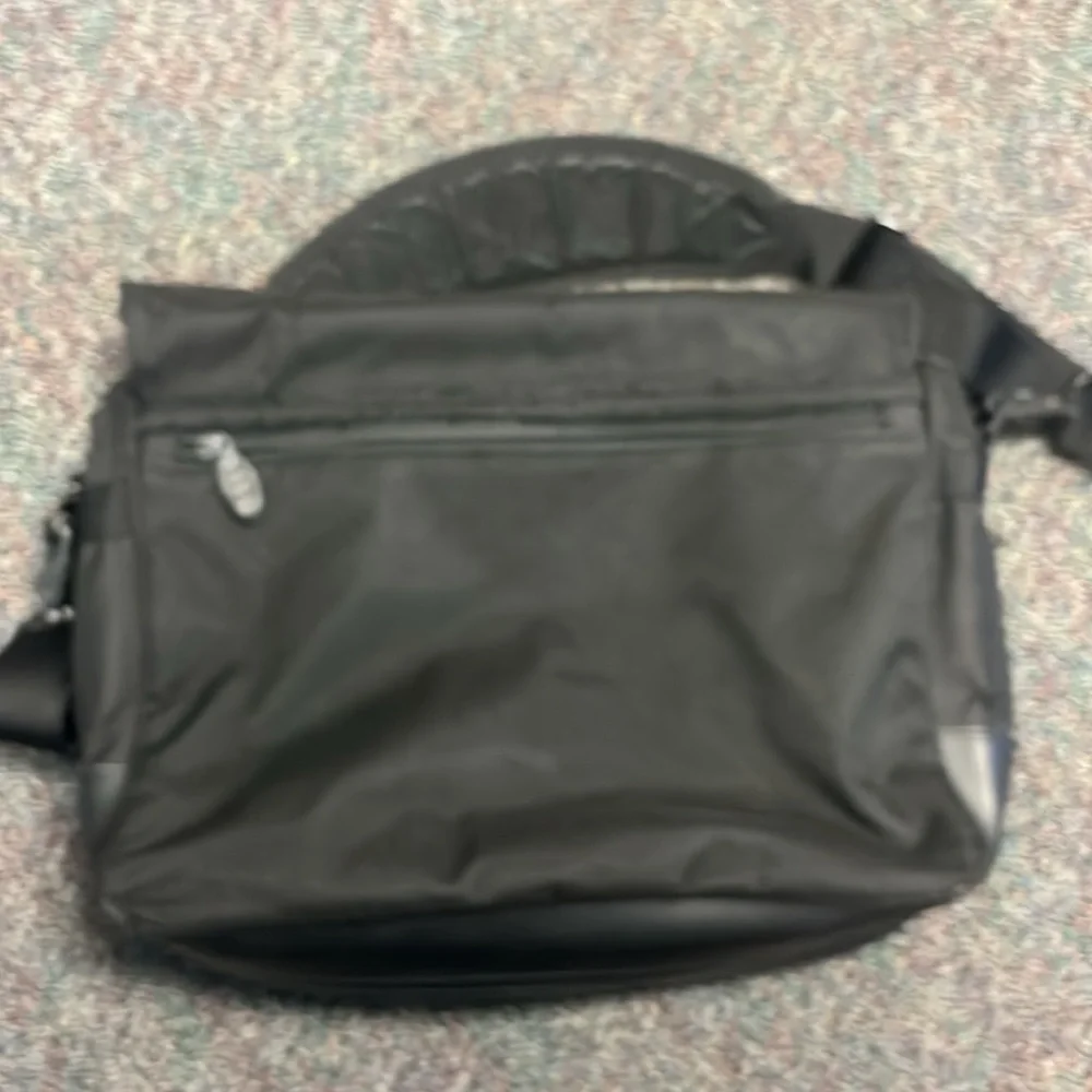 TUMI Black Messenger Bag